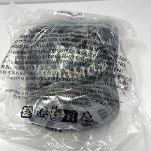 Supreme x Yohji Yamamoto Y’s Grommet 6-Panel Hat Strapback Cap Black Grey NWT